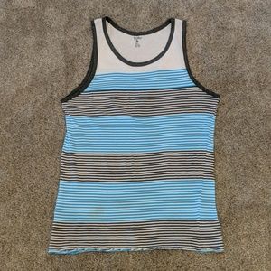 Blue Gear Tank Top